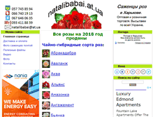 Tablet Screenshot of natalibabai.at.ua